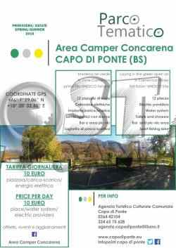 area sosta camper concarena